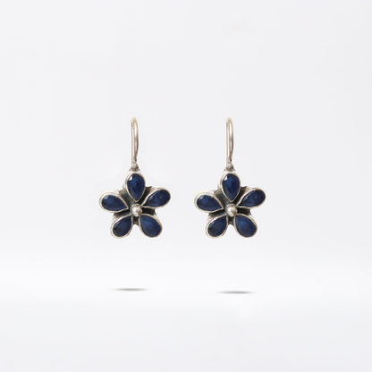 Hydro Blue Sapphire Hook Earrings